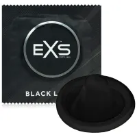 Prezervative din latex negru EXS BLACK LATEX, 12 bucăți - 78496749 - 3