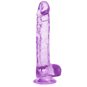 PENIS MARE 29 cm PE O VENTUZĂ PUTERNICĂ DILDO REALIST CU TESTICULE - 78226463