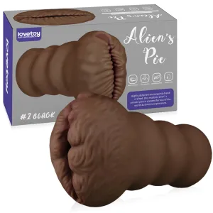 Alien's Pie vagin artificial maro masturbator pentru bărbați - 75472290