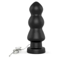 Mufă anală vibrantă mare cu telecomandă 7 cm diametru 10 funcții - 79399862 - 9