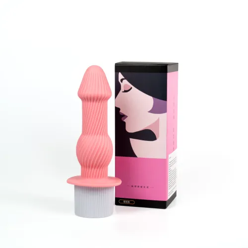 Dildo cu nervuri și funcție de umplere cu apă 16,3 cm - 79225994