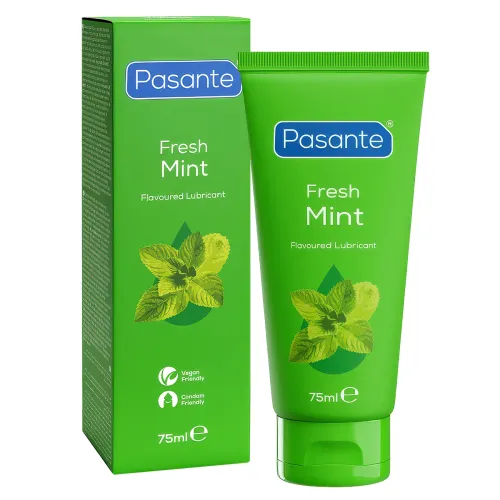Lubrifiant cu aromă de mentă Pasante Fresh Mint 75 ml - 78325246