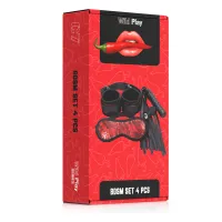Set senzual din dantelă BDSM EROSPACE WILD PLAY C7 4 produse - 74562019 - 6