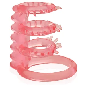 INEL DE STIMULARE PENTRU PENIS COCK RING CU 4 BUCLE PENTRU PENIS ȘI TESTICULE - 73209501