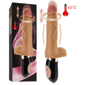 VIBRATOR ROTATIV-GLISANT 60 OPȚIUNI DE MASAJ CU FUNCȚIE DE ÎNCĂLZIRE DE PÂNĂ LA 42°C - 75059040