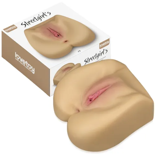 Vagină artificială realistă culoarea pielii și anus anatomic masturbator - 77561468