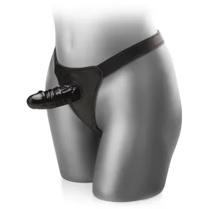 STRAP-ON DILDOU PENTRU VAGINĂ ȘI ANUS CU CURELE  – 78183485