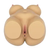 Masturbator masculin realist din piele, păpușă mică pentru sex, mărime plus - 70639606 - 5
