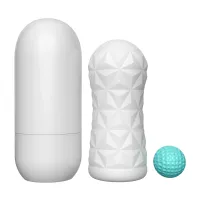 Masturbator masculin alb super stimulare vagin artificial - 73687679 - 3