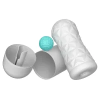 Masturbator masculin alb super stimulare vagin artificial - 73687679 - 5