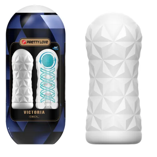 Masturbator masculin alb super stimulare vagin artificial - 73687679