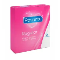 Prezervative clasice Pasante Regular cu rezervor 3 buc - 79479525 - 3