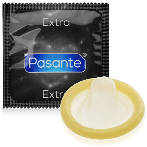 PASANTE EXTRA SAFE - PREZERVATIVE CU MAI MULT LUBRIFIANT 1 BUC. – PSS 1030RD