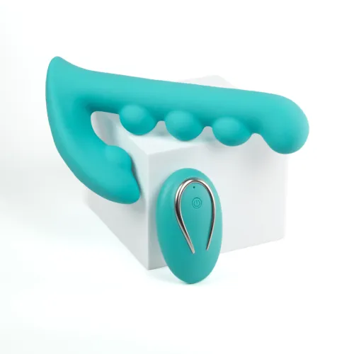 Vibrator rabbit pentru punctul G cu proeminențe, 9 moduri - 77825175