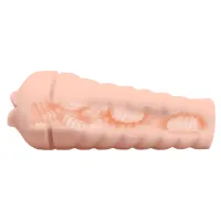 Masturbator masculin tip tub vagin artificial cu vibrații - 74738850 - 8