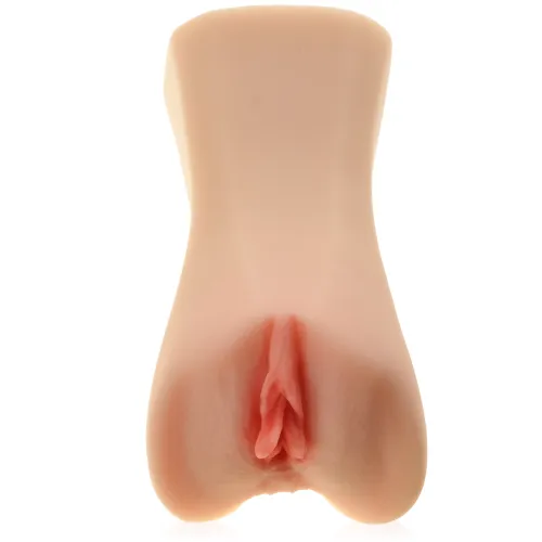 Vagin artificial fermecat cu clitoris suculent, masturbator din piele cibernetică - 74172121