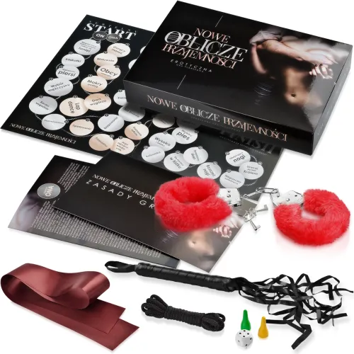 Joc de societate erotic cu accesorii BDSM pentru cupluri - 79056879