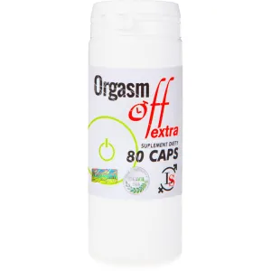 SUPLIMENT ALIMENTAR ORGASM OFF EXTRA 80 CAPSULE PENTRU EJACULARE ÎNTÂRZIATĂ - 78616778