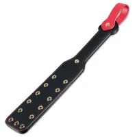 Rebellion paddling din piele dublă BDSM cu ținte decorative 38 cm - 75976761 - 8