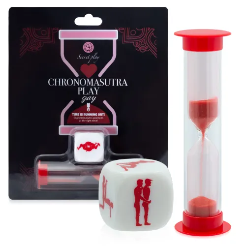 Chronomasutra Gay joc erotic cu clepsidră și zaruri LGBT - 70337787