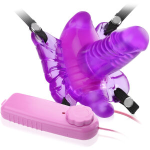 VIBRATOR FLUTURE CU PENIS MASATOR VAGINAL MASTURBATOR CU TELECOMANDĂ – 75833881