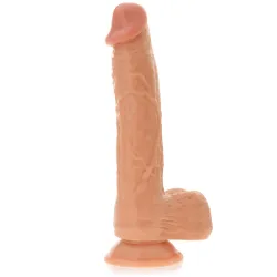 Penis realist artificial cu testicule cărnoase 16 cm culoarea pielii - 76218867