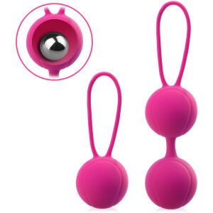 SET DE BILE KEGEL GHEISZA 3 BILE VIBRATOARE STIMULATOARE PTR  MUȘCHI – 70291089