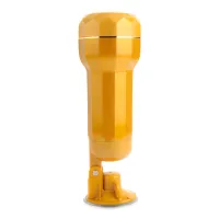 Vagină artificială realistă Kelsi cu ventuză reglabilă și vibrații - 72941667 - 6