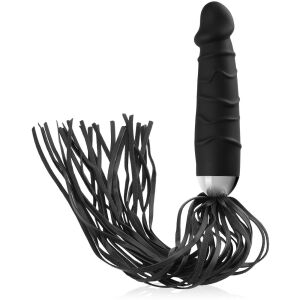 DILDO CU BICI 2în1 PENIS SILICONAT PENTRU FLAGELARE BDSM  – 77059407