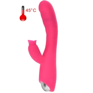 VIBRATOR FLEXIBIL G-SPOT CU LIMBA PENTRU CLITORIS, 30 FUNCȚII DE VIBRAȚIE ȘI PULSARE + FUNCȚIE DE ÎNCĂLZIRE 45 C - 78036922