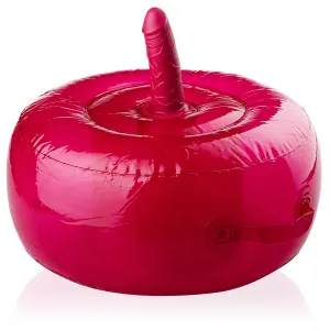 Fotoliu gonflabil cu dildo artificial de 15 cm - 77804237