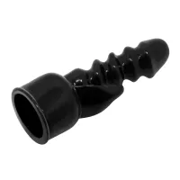Atașament negru din silicon pentru masajor WAND cu stimulator clitoridian - 73553012 - 5