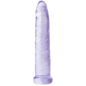 DILDO SUPLU VAGINAL ȘI ANAL - DILDO FLEXIBIL DIN GEL - TRANSPARENT - 83790666