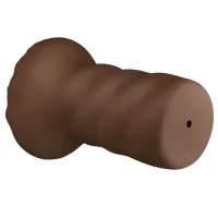 Păpușa masturbatoare Alien's Pie cu vagin artificial de culoare maro pentru bărbați - 74644456 - 6