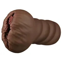 Păpușa masturbatoare Alien's Pie cu vagin artificial de culoare maro pentru bărbați - 74644456 - 7