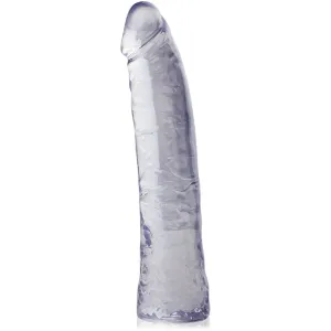 PENIS ARTIFICIAL DIN GEL – DILDO FLEXIBIL PENTRU PENETRAREA GĂURELELOR – TRANSPARENT - 88968473