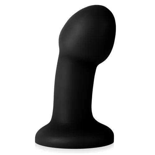 Dop anal cu ventuză, penis negru mic 11,5 cm dildo - 74880001