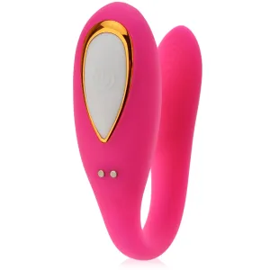 Vibrator cu două motoare pentru masaj, pentru cupluri și masturbare controlat de aplicație - 70083459