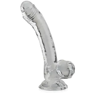 PENIS DIN GEL DILDO MOALE TRANSPARENT - 73855613