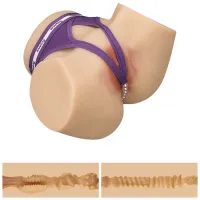 Vagin artificial realist piele senzuală șolduri 7 vibrații - 72113533 - 4