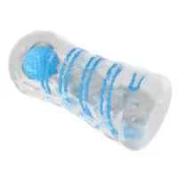 Masturbator masculin strâmt din gel cu bilă pentru masaj vagin artificial - 72130798 - 2