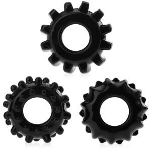 SET INEL PUTERNIC 3x COCK RING - 77796323