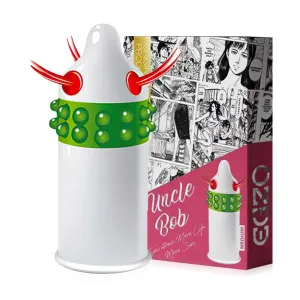 Prezervativ cu protuberanțe EGZO Uncle Bob - 79040056