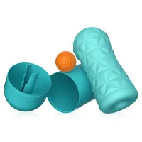 Masturbator masculin verde super stimulare vagin artificial - 76872632 - 5