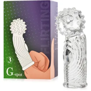 STIMULAREA PUNCTULUI G EXTENSIE DE DEGET PENTRU PETTING DE GEL - 75051552