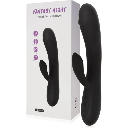 VIBRATOR PENTRU FEMEI CU PROTUBERANȚĂ CLITORIDIANĂ 10 FUNCȚII - 76312855