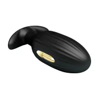 Buton anal vibrator cu electrostimulare 13 opțiuni de vibrație + aplicație - 75410860 - 6