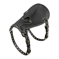 Rebellion șa din piele, husă pentru pernă cu suport pentru dildo - 77419971 - 6