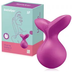 Satisfyer Viva La Vulva masajer pentru clitoris pentru femei - 71530204