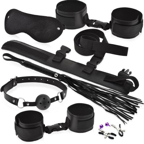 BDSM SET - 8 ARTICOLE - GADGETURI SEXUALE PENTRU DOMINARE- 78642244